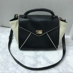Authentic Kate Spade Black/White Leather Purse